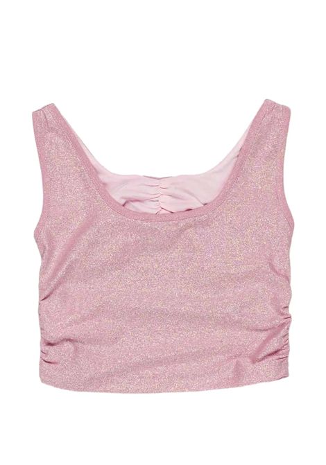 Top con arricciatura Lù-Lù BY MISS GRANT | LL4421ROSA